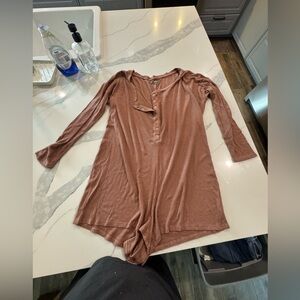 Aerie long sleeve romper